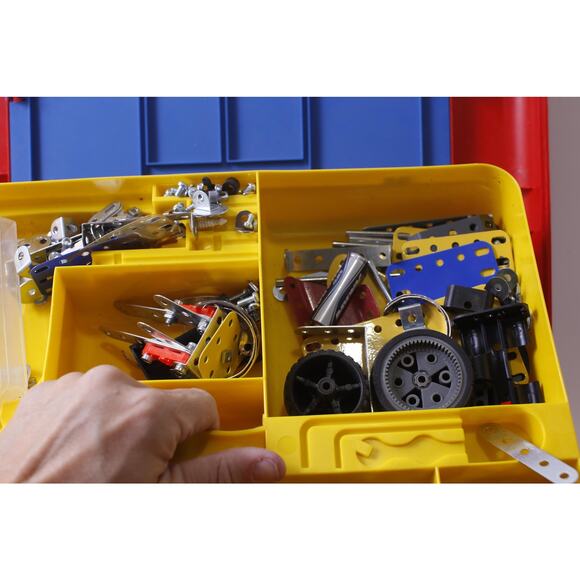 Erector, Metal Construction Set with Carrying Case, Meccano, Children - Picture 2 of 5
